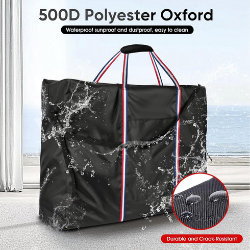 (32" Lx10 Wx37 Rollator Travel Bag - Waterproof Wheelchair Bag for Folding Walker, Compact Wheelchair Transport Chair
