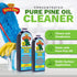 King Pine 12 Oz Concentrated Pine Oil Multi-Surface Cleaner Industrial Strength, Original Black, Fl
