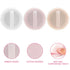 24Pcs Cotton Round Powder Puff Pads with Strap, Face Powder Puffs for Loose and Foundation Cosmetics