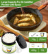 Cooking Oil Solidifier, 100% Plant-Based Powder for Grease Disposal, Solidifies Up to 40 Cups