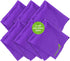 Screen Mom (6-Pack) Screen Cleaner Purple Microfiber Cloths - Microfiber Screens Cleaner Cloths, TV Cleaning Cloth