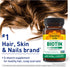Country Life Biotin High Potency - 5 mg - 60 Vegan Capsules for Healthy Hair, Skin & Nails