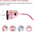 Cotton & Silk Left Eye Patch for Kids Glasses (Left Eye, Balloon)