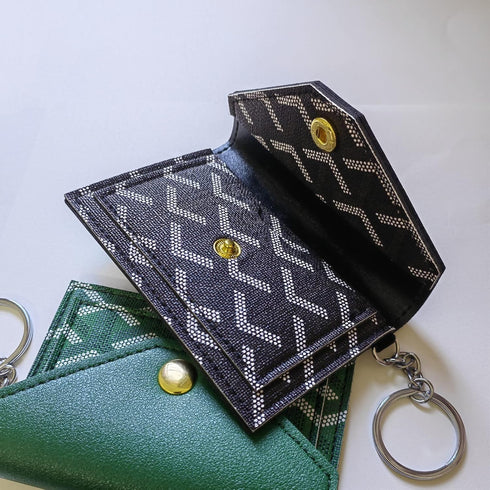 Stylish Black PU Leather Birth Control Pill Wallet - Arrow Design
