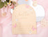 TERJIO Hello World Newborn Sign - Baby Announcement Sign for Baby Showers, Pink Butterfly Newborn Birth Announcement