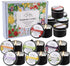 TLNFHRPI 12pcs Massage Oil Candle,Moisturising Natural Soybeans Gift Sets,1oz Low Temperature Body Oil