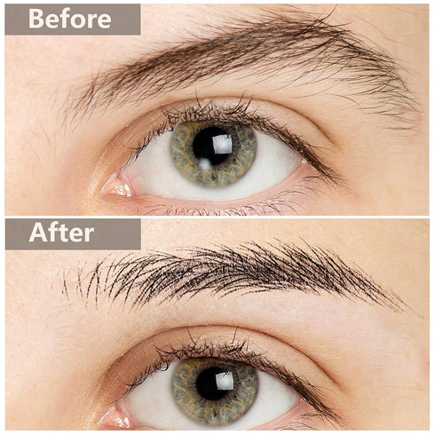 Maitys 12 Sheets 108 Pairs 4D Hair Like Waterproof Eyebrow Tattoos Stickers Temporary Transfer Brows Decal for Women