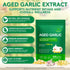 UXENPHXF Immune 2Pack Aged Garlic Extract Capsules, & Antioxidant Support Garlic Soft Capsules, Supports Heart
