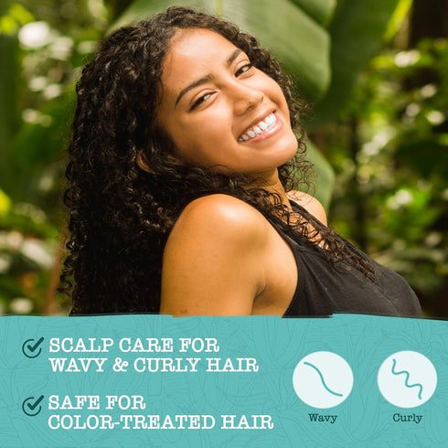 Maui Moisture Scalp Care Soothe & Strengthen Hair Serum - Rosemary Oil & Aloe Vera for Scalp Dryness, 3.3 fl. Oz
