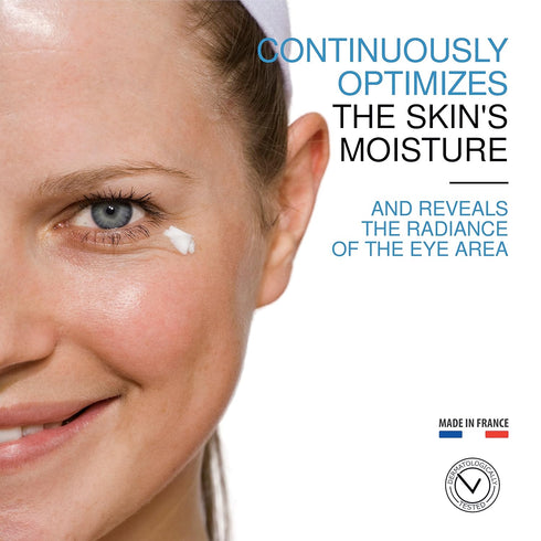 URIAGE Thermal Water Eye Contour Water Care 0.5 oz. | Moisturizer that Visibly Reduce the Appearance of Dark Circles, Puffiness and Fine Lines | Deep Hydrating Treatment For Sensitive Skin