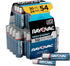 Rayovac AA Batteries & AAA Batteries Combo Pack, 30 AA and 24