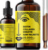 Liquid Collagen Supplements for Women, 2 fl oz, 10000 mcg Collagen, 5000 mcg Biotin, Keratin & Saw Palmetto
