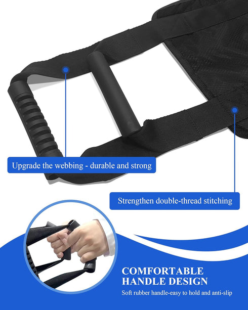 SPRING SEAON Transfer Sling - Essential Transfer Belt Lifting Strap for Elderly and Disabled with Mobility Aids- Lift