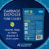 Glisten Garbage Disposer Foaming Cleaner, Lemon Scent, 2-Pack (8 Uses)