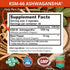 FRESH HEALTHCARE Ashwagandha Capsules KSM-66, 1200mg Pure Root Extract, 60 Vegan Capsules