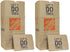 Home Depot 30 (30 Heavy Duty Brown Paper Gallon Lawn and Refuse Bags for Home and Garden Lawn Bags)