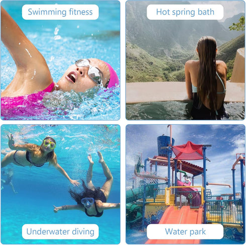 NCHEMDL 10 Swimming Swimming,Bathing,Water PCS Waterproof Pads for Women, Private Patches Waterproof Period Pads Skin