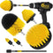 Holikme 6 Pack Drill Brush Set: All Purpose Extended Long Attachment for Crevice Cleaning, Bathroom, Kitchen