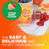 Metamucil Fiber Gummies for Adults - 120 Count, Vitamins C, D, B12, No Sugar Added, Citrus Berry Flavor