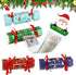Sereliy 4PCS Set, Candy Christmas Money Holder Box for Cash Gift Pull, Surprise Gifts Box for Money Christmas DIY Funny