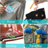 Ptwola 12 Pcs Zippered Pill Pouch Slide Lock Storage Bags Reusable Mini Seal Portable Medicine Baggies Self-Sealing