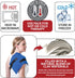 Pack 6" 10", 2 Pack Core Products Soft Comfort CorPak, No Frost Hot and Cold Therapy - x Made in The USA