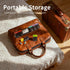 Wxyjxqy 1 7 1 Weekly Pill Organizer Time a Day Weekly Pill Organizer Magnetic Large Travel Pill Case, Week Once Daily