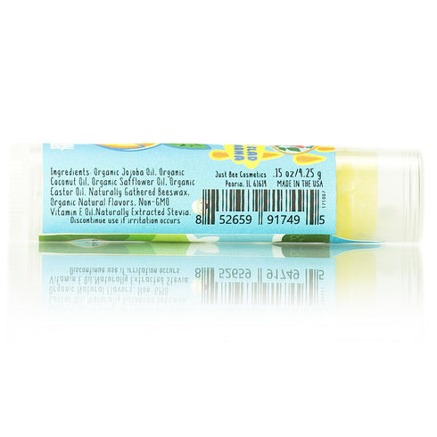 Lappy Lips Organic 100% Natural Lip Balm for Kids, 6 Flavors, Restores and Heals Dry Chapped Lips