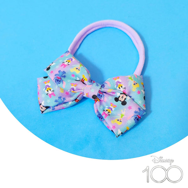 LUV HER Baby Headband Bows, Soft Elastic Newborn Girl Essentials, Colorful Printed Headbands for Baby Girls