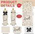 LOhgys Aunt Pregnancy Announcement Wine Bag, Pairs Well with Becoming an Aunt Daisy Print Linen Bottle Bag, New Baby