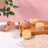 50 Gram/ml Glass Cosmetic Containers with Lids, Round Frosted Jars, Small Empty Glass Sample Jars (4 PACK 50ML)