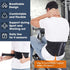 Back Brace Support Belt, Flexible Lumbar Support for Pain Relief, Scoliosis Brace XXXL Fits Waist Size 45”-51”