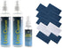 Yogo Vision Lens Cleaner Spray 2 8oz + 1 2oz Eyeglass Cleaner, 10 Microfiber Cloths Kit Safe for Eyewear