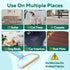 Pet Hair Remover, Retractable Carpet Scraper Rake, Portable Dog Cat Hair Remover for Embedded Fur from Carpet, Stair,