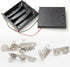 Skweawert 20 PCS AA/Double-Positive Negative Stainless Steel Metal Battery Spring Positive and Negative Conversion