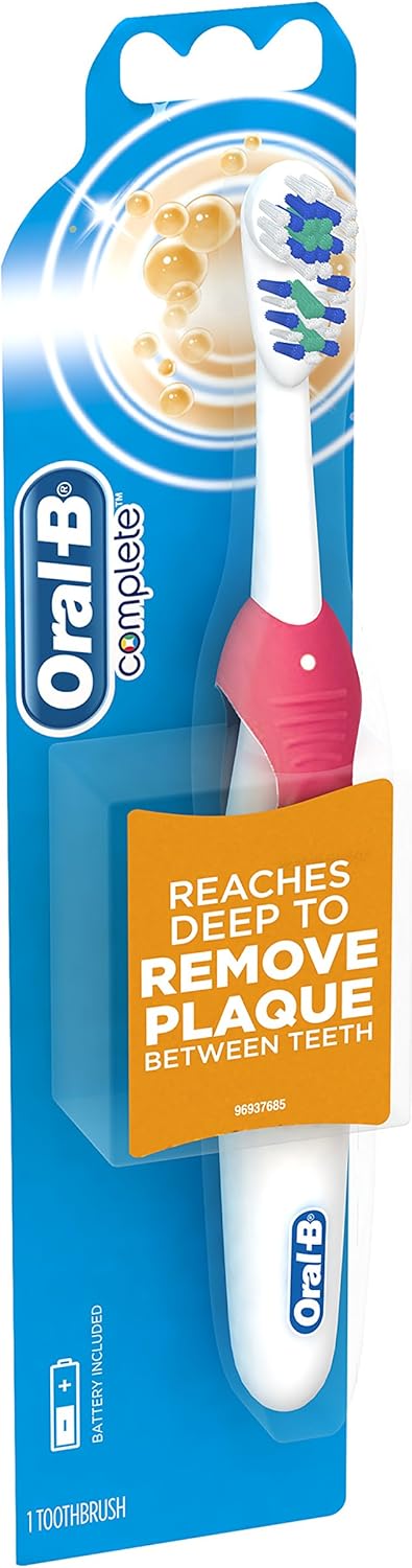 Procter & Gamble Oral-B Complete Deep Clean Battery Power Electric Toothbrush (Color May Vary)