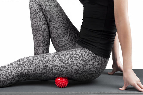 OCTOROX 3-inch Spiky Massage Balls for Feet, Back, Hands, Muscles - Firm, Medium and Soft Spiked Massager Rollers