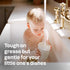 ATTITUDE Baby Dish Soap and Bottle Cleaner, EWG Verified, Unscented, 67.6 Fl Oz, Tough on Milk Residue