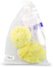Premium Natural FINA Silk Sponges - 2pc, 4"-4.5" Luxury Soft Sea Sponge for Makeup, Facial Cleansing & Bathing