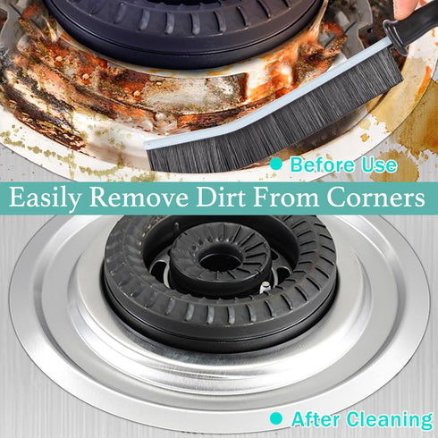 Crevice Cleaning Brush, Hard-Bristled Multifunctional Gap Cleaning Tool, 2024 New Dead Corners Brushes for Bathroom
