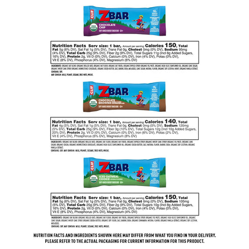 Pack (16 Pack) Zbar and Zbar Protein - Variety - Made with Organic Oats - Non-GMO - Soft-Baked Energy Snack Bars
