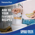 NaturesPlus SPIRU-TEIN Shake - Cappuccino Flavor - 2.25 lbs - Plant Based Meal Replacement with Vitamins & Minerals