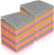 Norme 24 Pcs Mesh Cloth Dishes - Non Scratch Dish Washing Net Scrubbers for Kitchen, Fast Drying, 3 Colors
