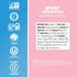 Nuun Sport Electrolyte Drink Tablets, Strawberry Lemonade, 10 Count, Pack of 8
