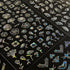 10 Sheets Flower Nail Stickers, Silver Nail Decals 3D Self-Adhesive Leaf Nail Art Stickers for Women Manicure
