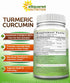 aSquared Nutrition Turmeric Curcumin 1300mg with BioPerine Black Pepper Extract - 180 Capsules, 95% Curcuminoids