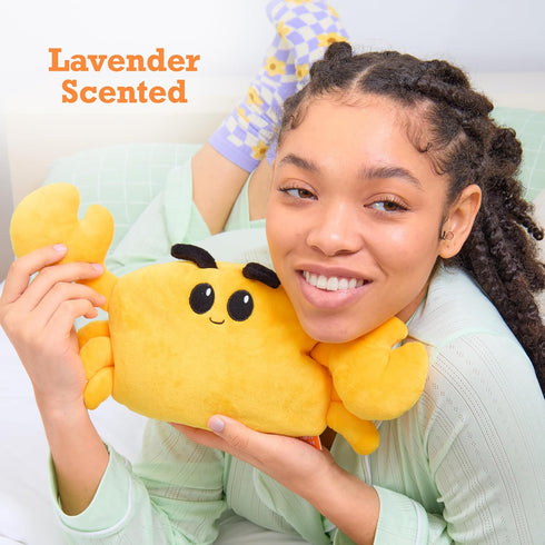 Menstruation Crustacean Crab, Lavender Scented Microwaveable Heating Pad for Period Cramps