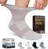 Diabetic Socks for Men,4 Pairs Non Binding Ankle Mens Diabetic Sock Size