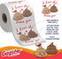 Romantic Toilet Paper Roll by Gagster - 3 Ply Funny Novelty Gag TP - 200 Sheets for Birthday, Valentine's Day Gift