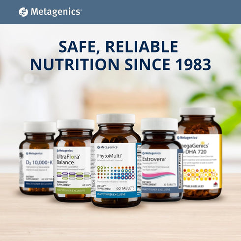 Metagenics E-400 Selenium - Antioxidant & VIT E Support - 60 Tablets, Non-GMO, Gluten-Free, Vegetarian
